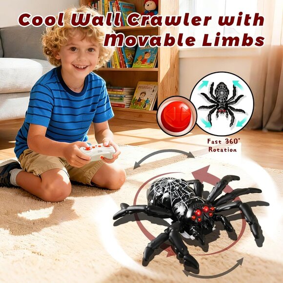 Wall Climbing Remote Control Spider - Picture 4 of 12